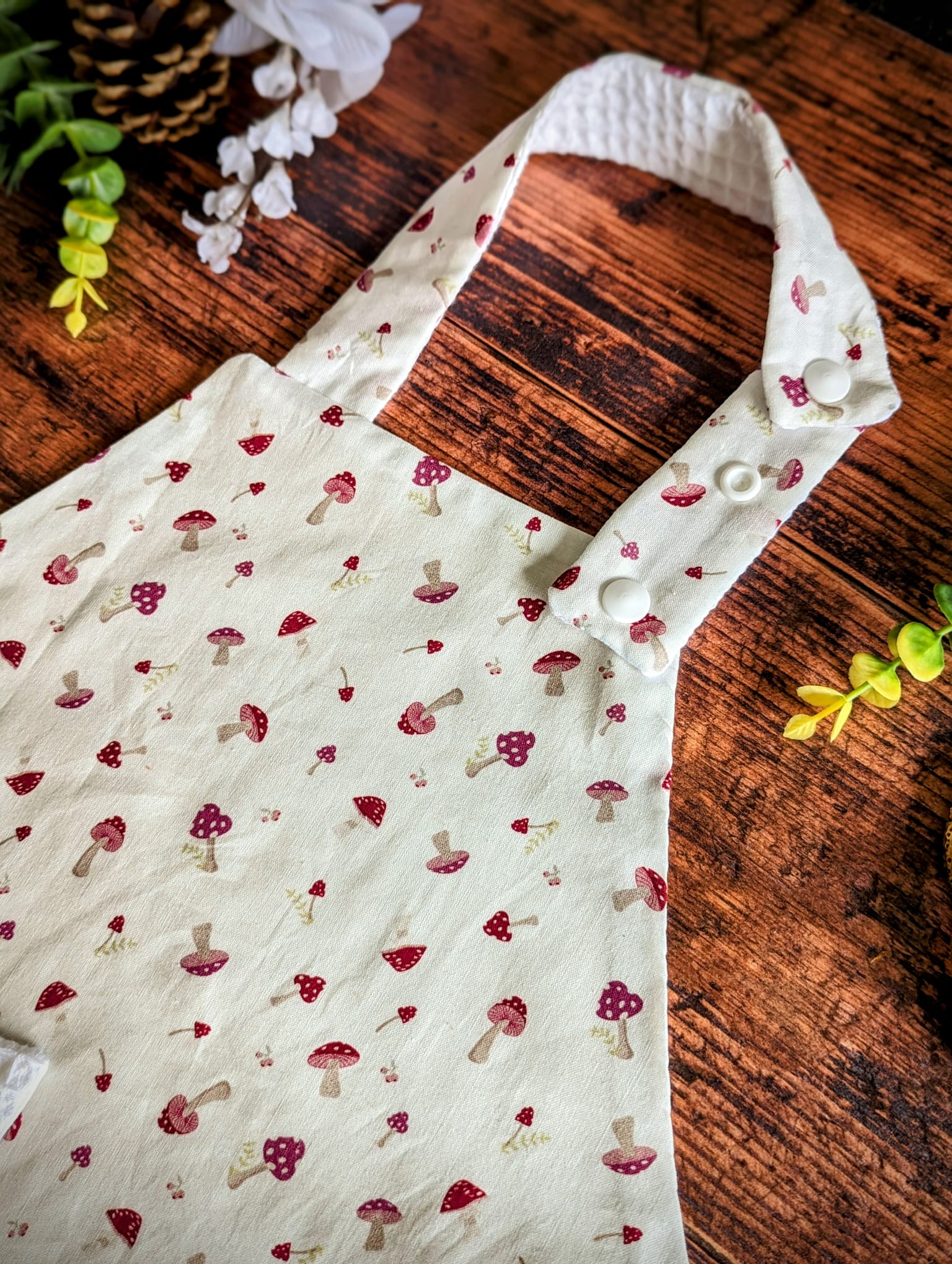 Tablier de cuisine "Champignons" – Image 2