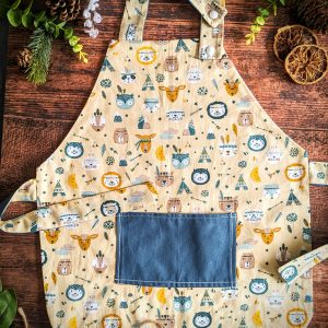 Tablier de cuisine "les p'tits indiens"