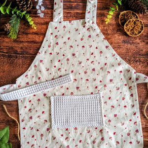 Tablier de cuisine "Champignons"