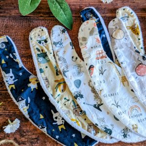 Semainier bavoirs bandana x5