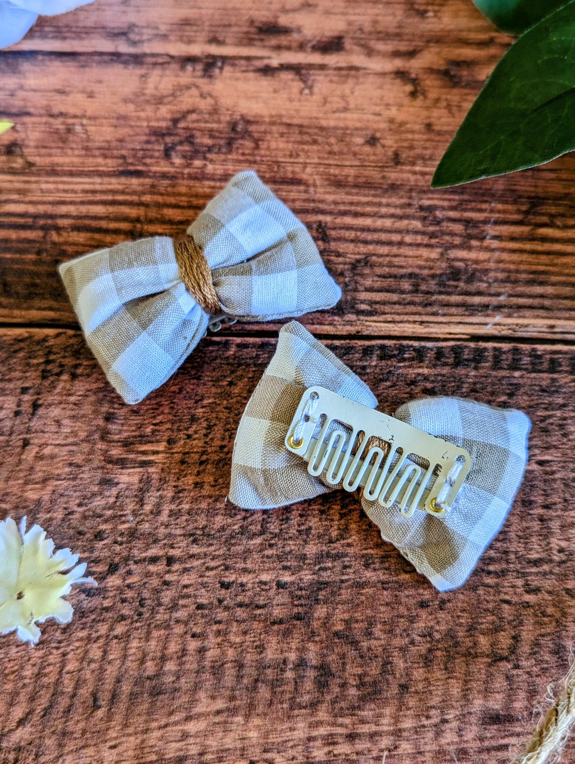 Barrette / nœud cheveux – Image 3