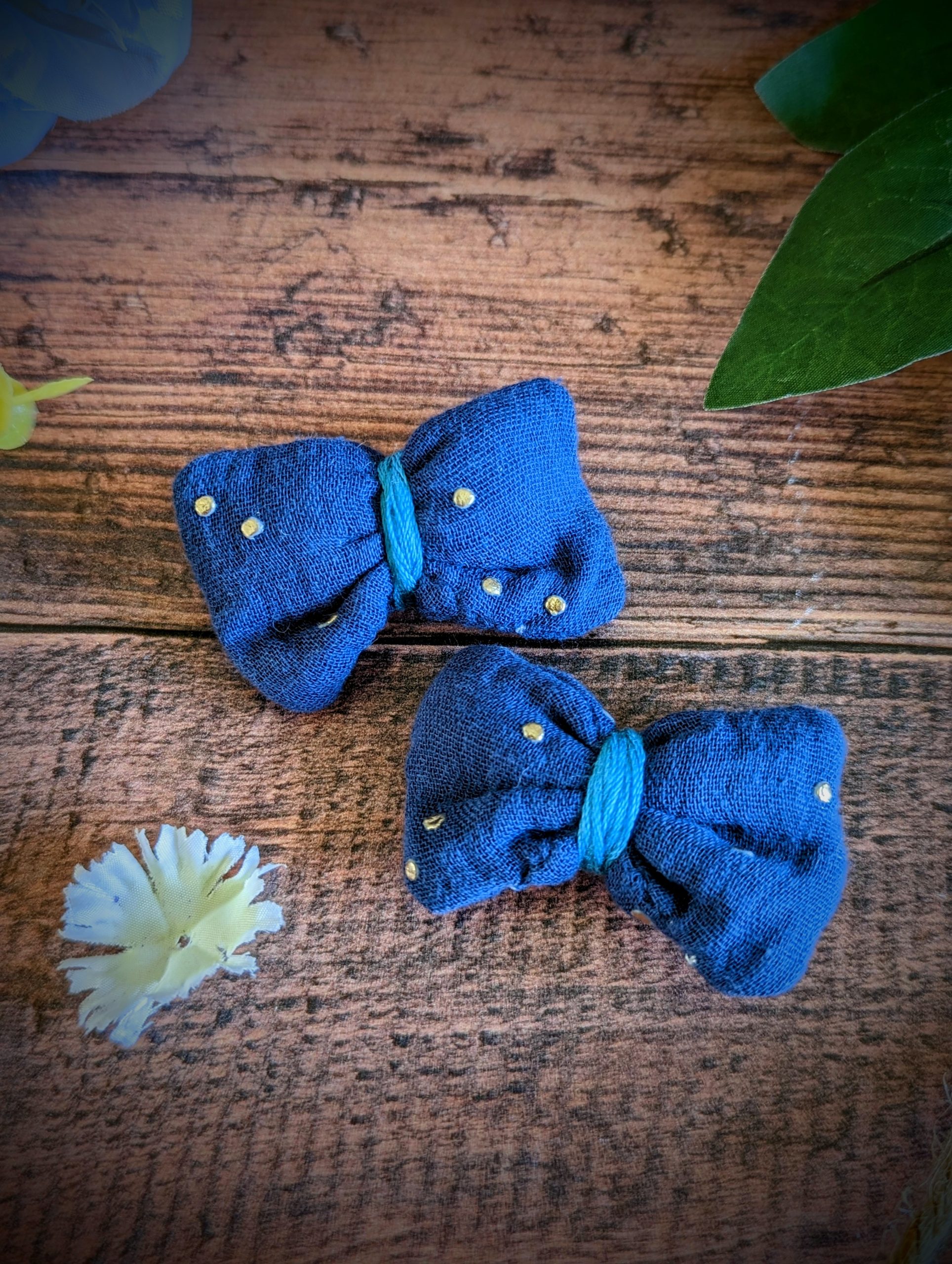 Barrette / nœud cheveux – Image 4