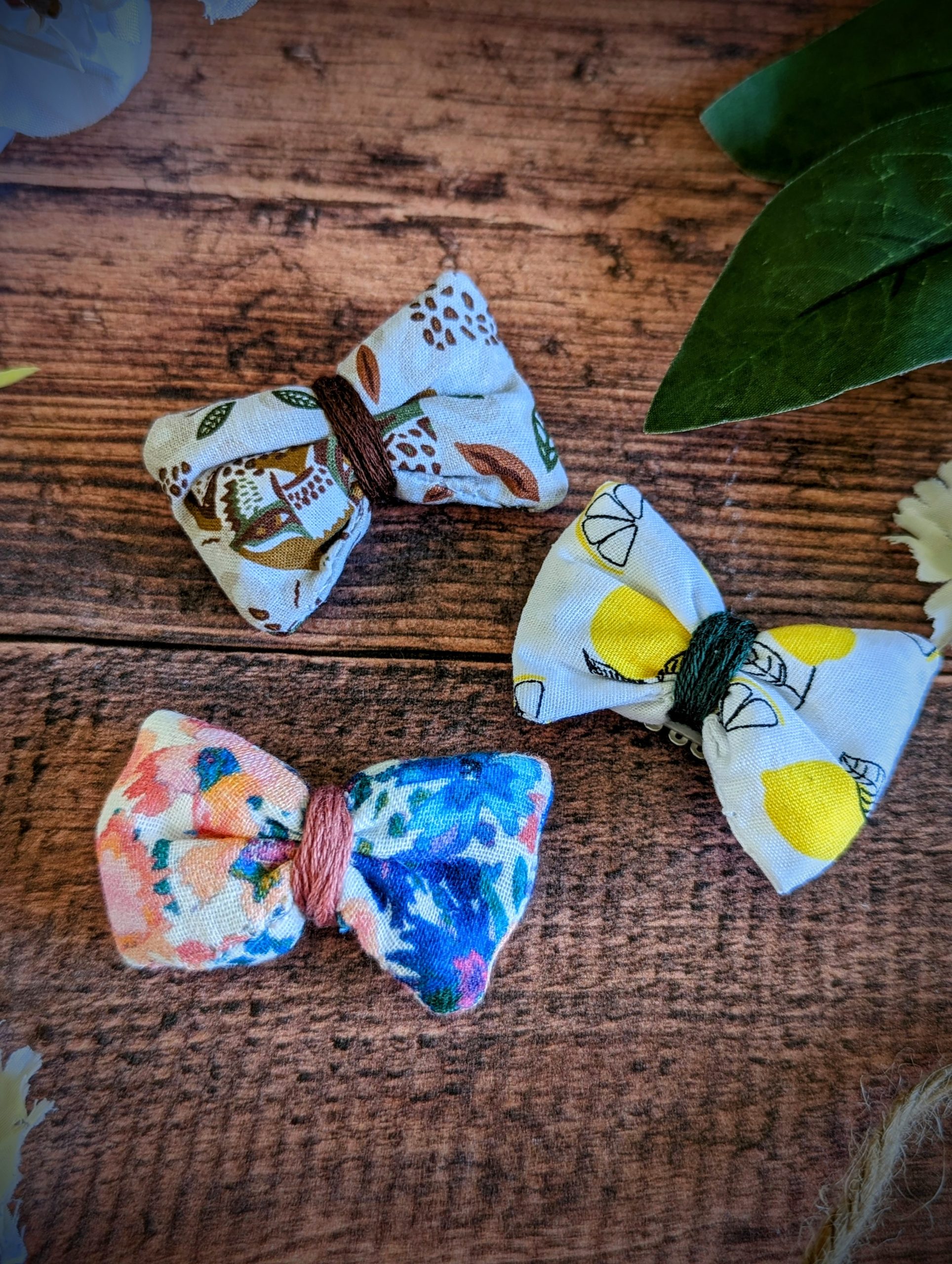 Barrette / nœud cheveux – Image 6