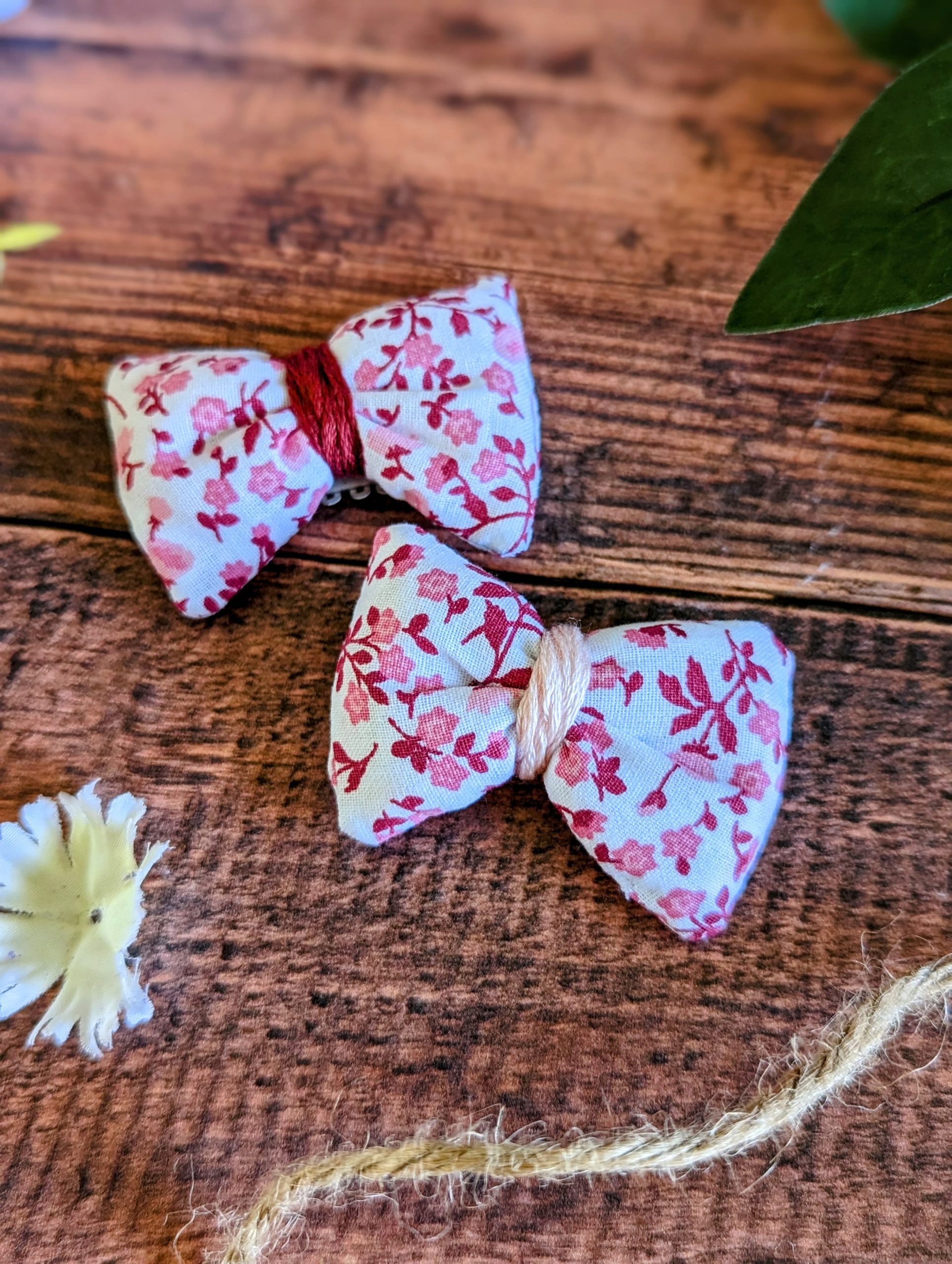 Barrette / nœud cheveux – Image 7