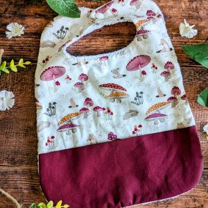 Bavoir récupérateur " Animaux de la forêt"