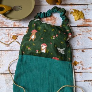 Serviette élastiquée "mushrooms"