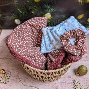 Coffret "cocooning" avec chouchou