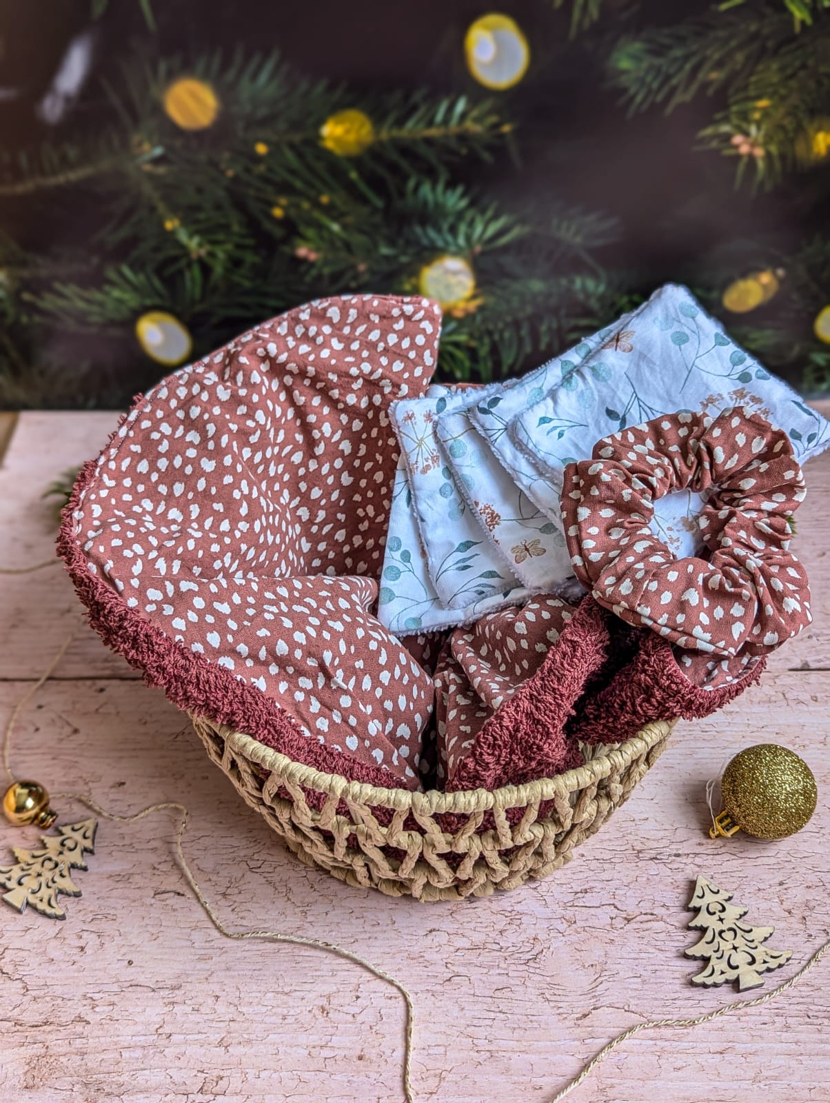 Coffret "cocooning" avec chouchou