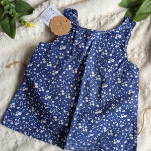 Robe fleurie bleue