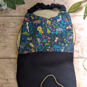 Serviette élastiquée Rio blue