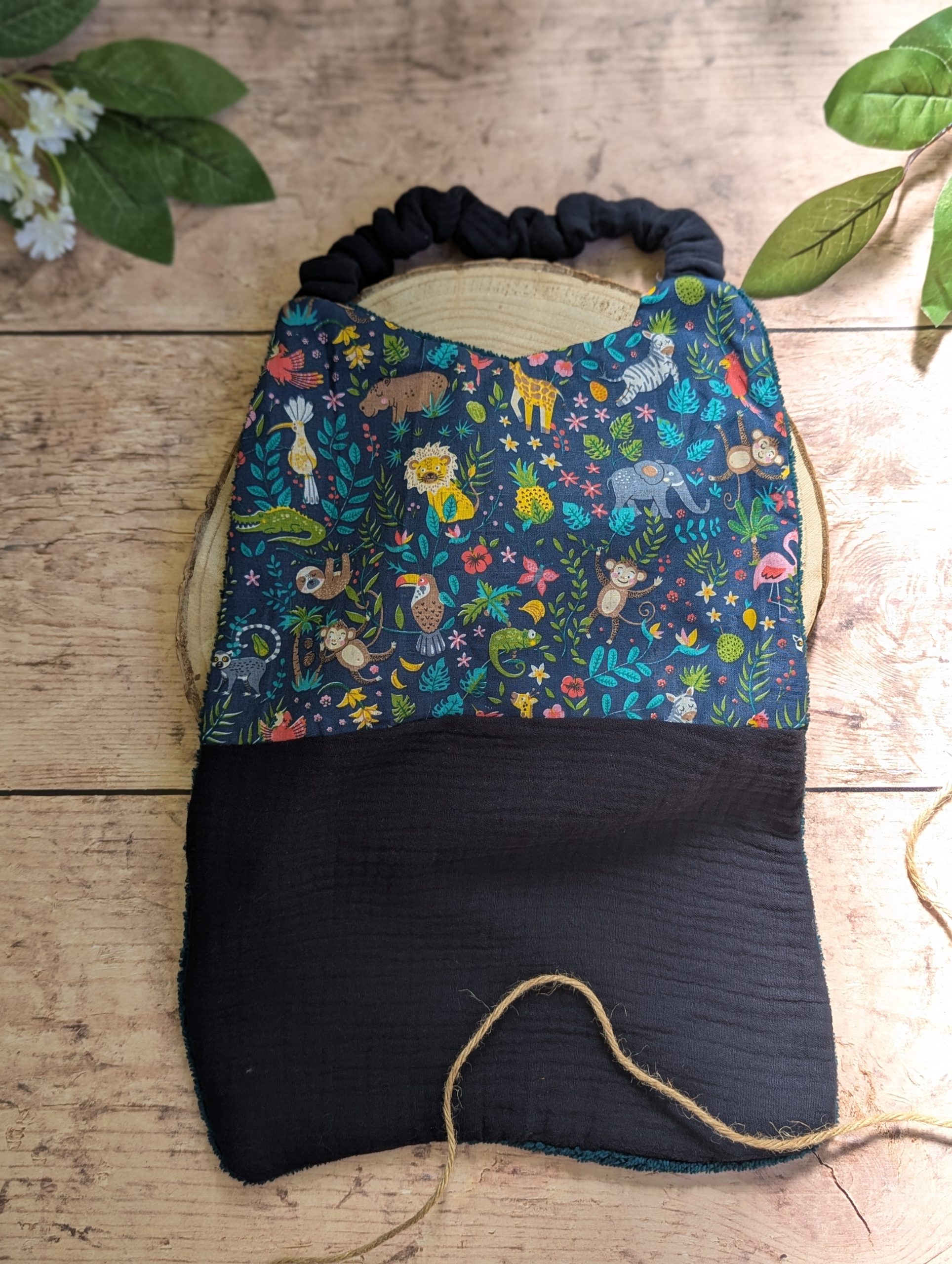 Serviette élastiquée Rio blue