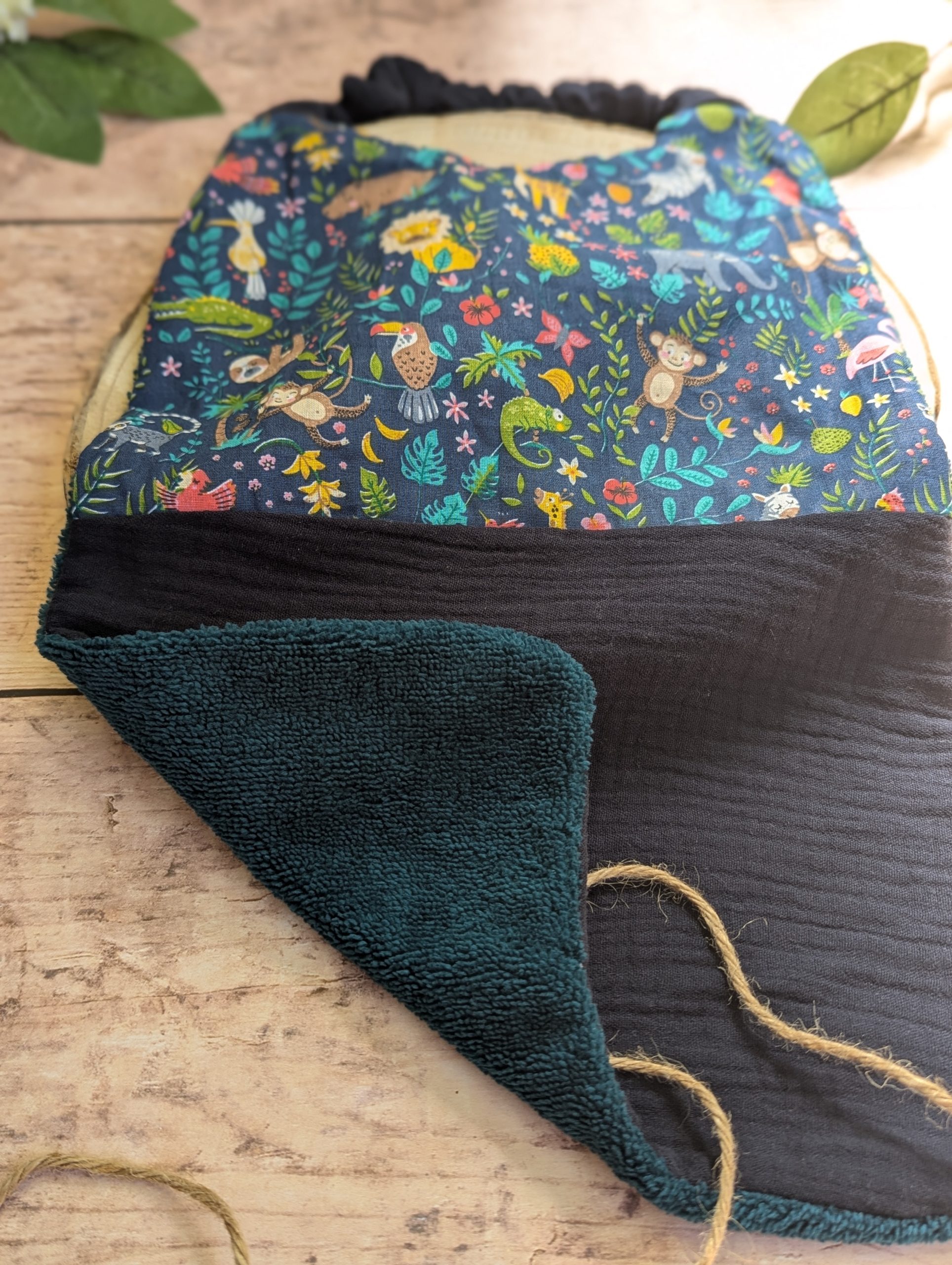 Serviette élastiquée Rio blue – Image 3