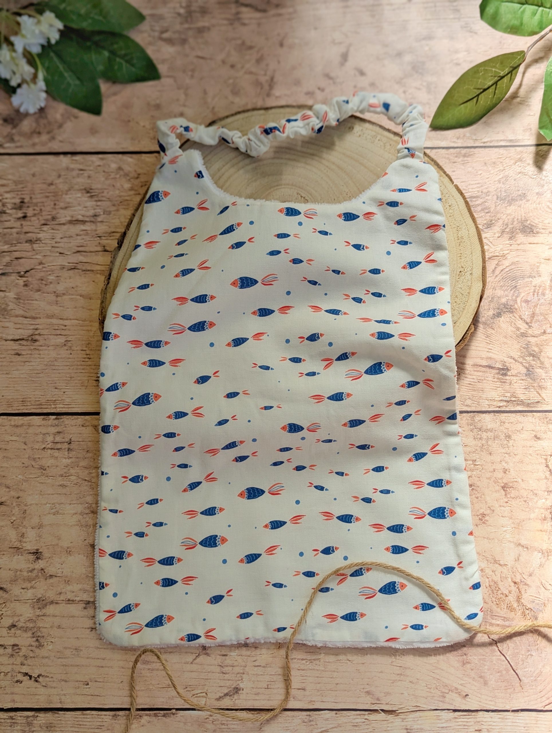 Serviette élastiquée Sea