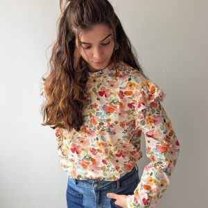 Sweat Rosalie fleuri