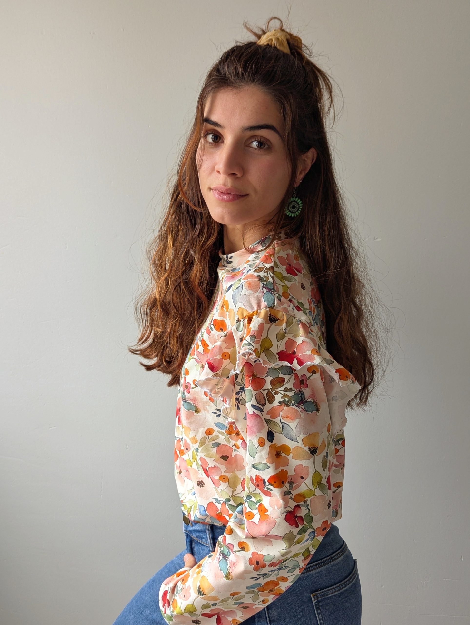 Sweat Rosalie fleuri – Image 2